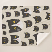 Nahtlose Katze Sherpadecke (Vorderseite (Horizontal))