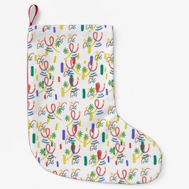 nahtlose Konstruktion Kleiner Weihnachtsstrumpf