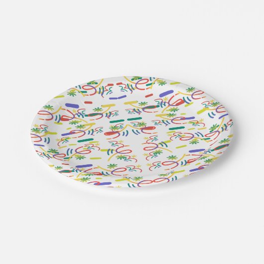 nahtlose Konstruktion Pappteller (Schrägansicht)