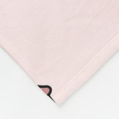 Nahtlose leuchtende Muster Bläschen Tee Früchte So Fleecedecke (Ecke)