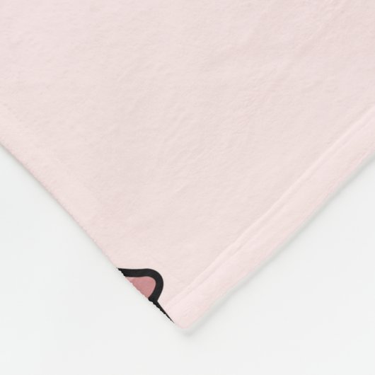 Nahtlose leuchtende Muster Bläschen Tee Früchte So Fleecedecke (Ecke)