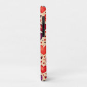 Nahtlose Liebe Herzdesign Kunst Case-Mate iPhone Hülle (Hinten/Links)