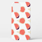 Nahtlose lila Feige: farbiges Muster Case-Mate iPhone Hülle (Rückseite)