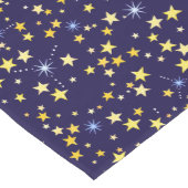 Nahtlose magische Sterne Weltraummuster Europa Sym Mittelgroßer Tischläufer (Ecke)