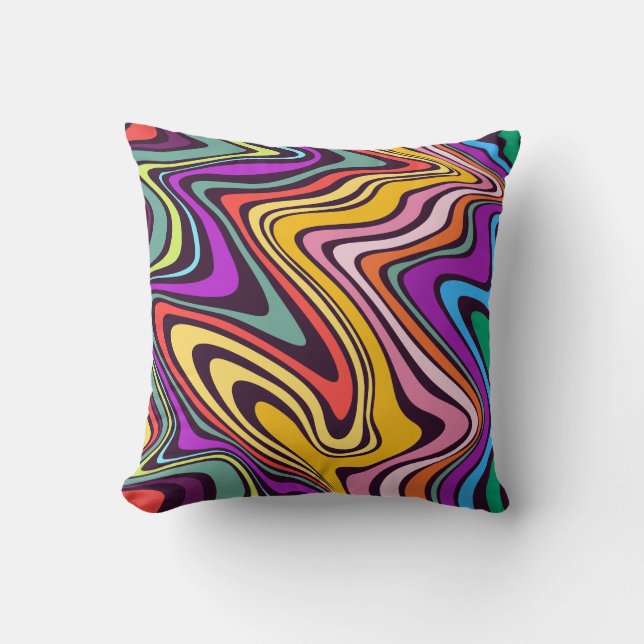 Nahtlose Marmortextur Kissen Kissen (Vorderseite)