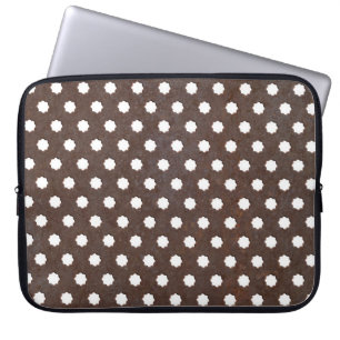 Nahtlose Metallplatte, perfekt kachelbar. Laptopschutzhülle