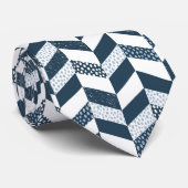 Nahtlose moderne geometrische Formen Krawatte (Gerollt)