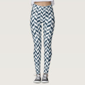 Nahtlose moderne geometrische Formen Leggings (Vorderseite)