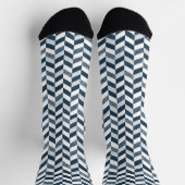 Nahtlose moderne geometrische Formen Socken (Oben)