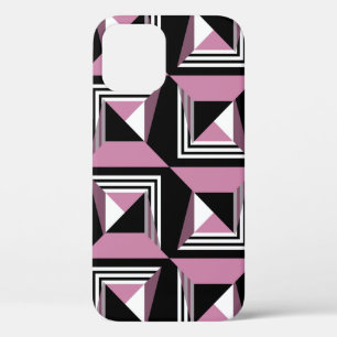 Nahtlose, moderne Quadrat-Muster Case-Mate iPhone Hülle