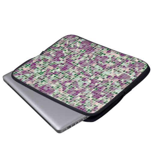 Nahtlose modische Tarnung. Das Vordergrund-Ko Laptopschutzhülle (Vorne Knopf)