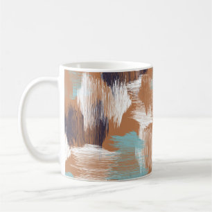 Nahtlose Muster bunte Punkte Kaffeetasse