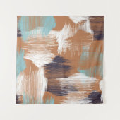 Nahtlose Muster bunte Punkte Wandteppich (Vorderseite (Horizontal))