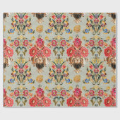 Nahtlose Muster der ethnischen Schleimhäute im Hin Geschenkpapier (Flach)