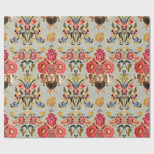 Nahtlose Muster der ethnischen Schleimhäute im Hin Geschenkpapier (Flach)