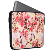 Nahtlose Muster der Frühlingsblumen u Laptopschutzhülle (Vorne Rechts)