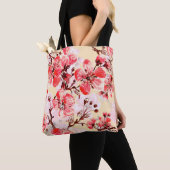 Nahtlose Muster der Frühlingsblumen u Tasche (Von Nahem)