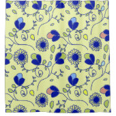 Nahtlose Muster Duschvorhang (Vorderseite)