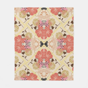 Nahtlose Muster Fleecedecke