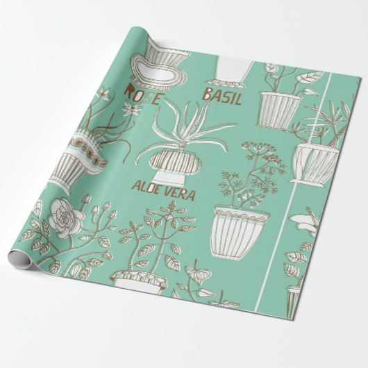Nahtlose Muster Geschenkpapier (Ungerollt)