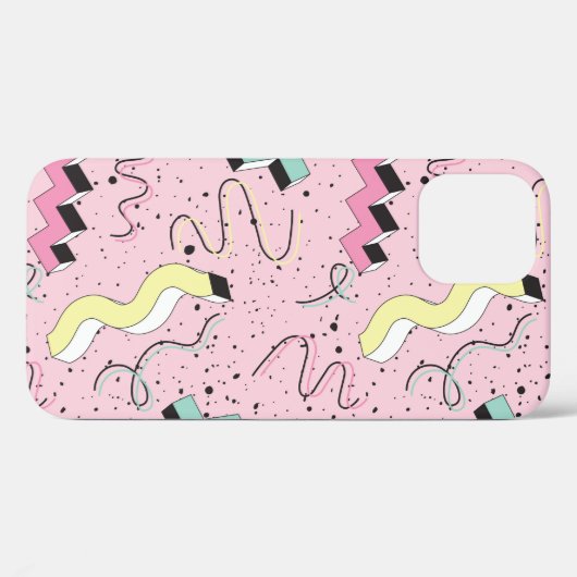 Nahtlose Muster im abstrakten Retrostil Case-Mate iPhone Hülle (Rückseite (Horizontal))