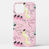 Nahtlose Muster im abstrakten Retrostil Case-Mate iPhone Hülle (Rückseite)