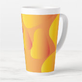 nahtlose Muster Latte Tasse (Rechte Ecke)