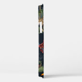 Nahtlose Muster mit Dschungeltieren, Blume und Case-Mate iPhone Hülle (Rückseite / Rechts)