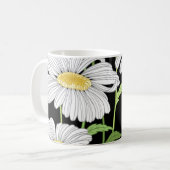 Nahtlose Muster mit sommerlichen Blume. Kaffeetasse (Vorderseite Links)