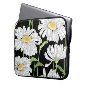 Nahtlose Muster mit sommerlichen Blume. Laptopschutzhülle (Vorderseite Links)