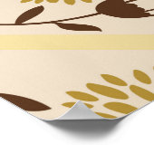 Nahtlose Muster Poster (Ecke)