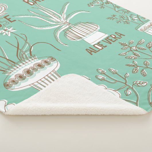 Nahtlose Muster Sherpadecke (3/4)