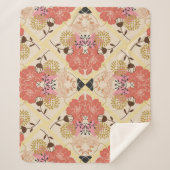 Nahtlose Muster Sherpadecke (Vorderseite)