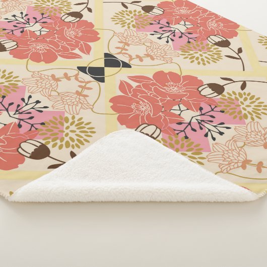 Nahtlose Muster Sherpadecke (3/4)