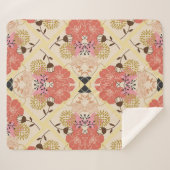 Nahtlose Muster Sherpadecke (Vorderseite (Horizontal))