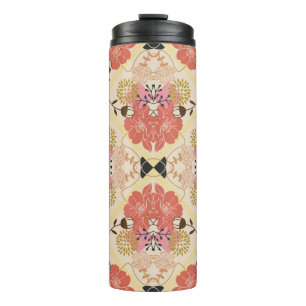 Nahtlose Muster Thermosbecher