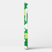 Nahtlose Muster verstreuter Klee und Kleeblatt Case-Mate iPhone Hülle (Rückseite / Links)