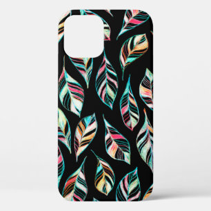 Nahtlose Muster von Blätter. Zeichnend Hand p Case-Mate iPhone Hülle