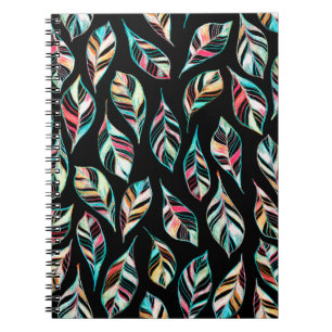 Nahtlose Muster von Blätter. Zeichnend Hand p Notizblock