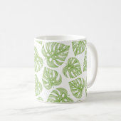 Nahtlose Muster wildes Design. Snakeskin-Hintergru Kaffeetasse (VorderseiteRechts)