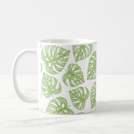 Nahtlose Muster wildes Design. Snakeskin-Hintergru Kaffeetasse (Links)