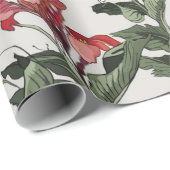 Nahtlose Musterhandzeichnung botanische Illustrati Geschenkpapier (Rolleneckpunkt)