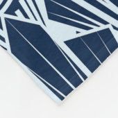 Nahtlose Musterschmuck mit stilisierten geometrisc Fleecedecke (Ecke)