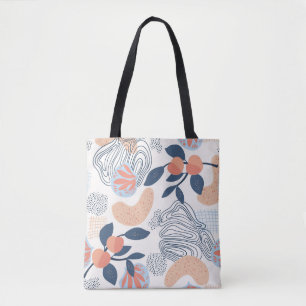 Nahtlose Natur. Abstrakte Formen, Früchte a Tasche
