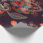 Nahtlose Natur. Der große Rahmen Geschenkpapier (Ecke)