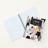 Nahtlose Niedliche Katapult-Illustration Notizblock (Innenseite)