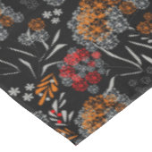 Nahtlose niedliche kleine Blume Blumenmuster schwa Tischdecke (Schrägansicht)