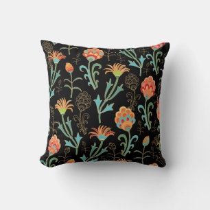 Nahtlose orientalische Flora Elegante Kissen