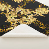 Nahtlose orientalische Ornamente im Barockstil Sherpadecke (3/4)