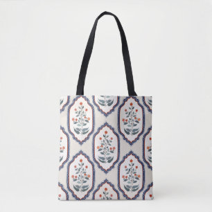 Nahtlose orientalische Vintage Ornamente mit Blume Tasche